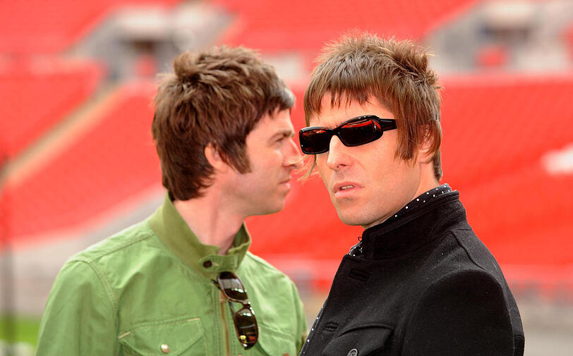 Die Brüder Noel (links) und Liam Gallagher.