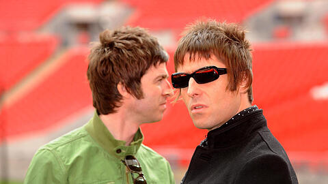 Die Brüder Noel (links) und Liam Gallagher.