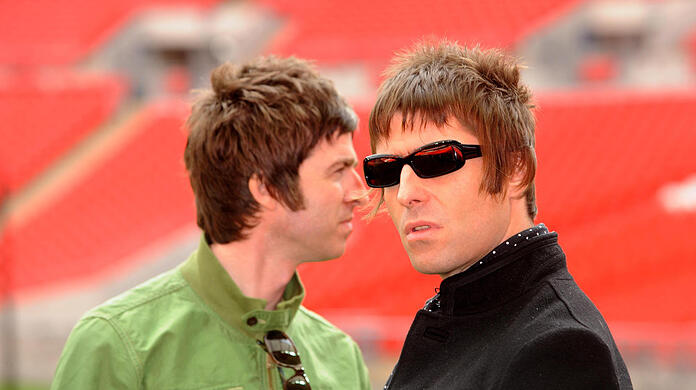 Die Brüder Noel (links) und Liam Gallagher.