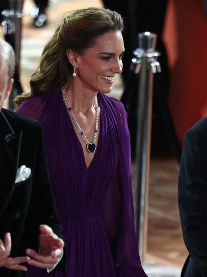 Prinz William, Prinzessin Kate und Tom Cruise bei der "Digger"-Premiere in London.