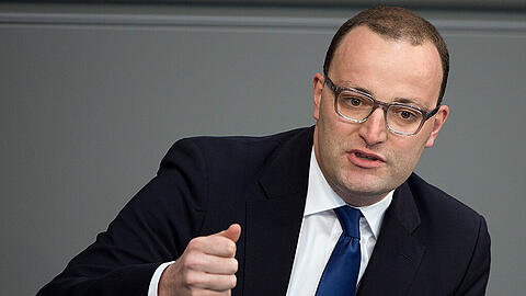 Der parlamentarische Staatssekretär im Finanzministerium, Jens Spahn.