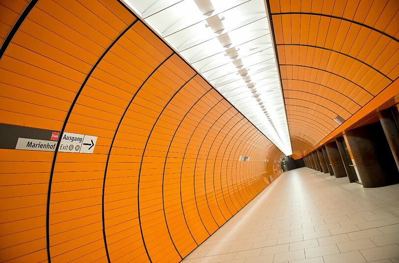 Am Marienplatz ging die Schlägerei weiter.