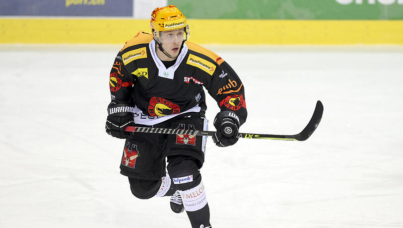Flammen am Helm: der frühere EHC-Star Dominik Kahun.