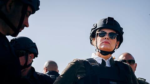 Als erste deutsche Politikerin nach dem &Uuml;berfall der Hamas vom 7. Oktober im Gazastreifen: Bundestagspr&auml;sidentin Kl&ouml;ckner