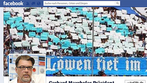 Gerhard Mayrhofer: Die Facebook-Fanseite des Löwen-Präsidenten Gerhard Mayrhofer: Die Facebook-Fanseite des Löwen-Präsidenten