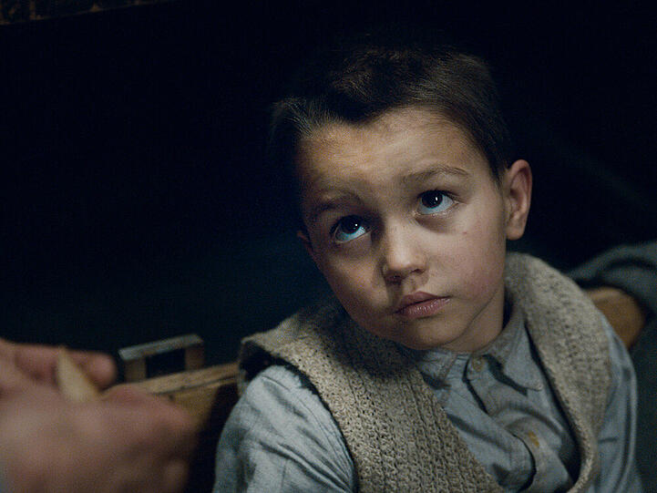 Das "Kind von Buchenwald", im Film gespielt von Vojta Vomacka