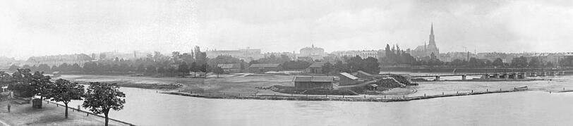Ende des 19. Jahrhunderts hieß die Museumsinsel in der Isar noch "Kohleninsel". Seit 100 Jahren steht hier das Deutsche Museum.
