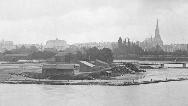 Ende des 19. Jahrhunderts hieß die Museumsinsel in der Isar noch "Kohleninsel". Seit 100 Jahren steht hier das Deutsche Museum. Ende des 19. Jahrhunderts hieß die Museumsinsel in der Isar noch "Kohleninsel". Seit 100 Jahren steht hier das Deutsche Museum.