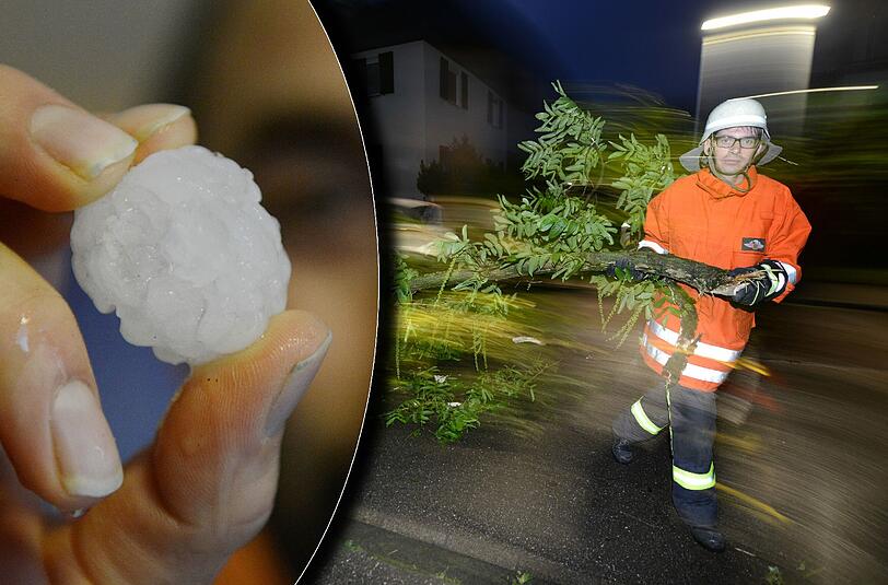 Golfballgroße Hagelkörner: In der Nacht auf Christi Himmelfahrt hat in Bayern ein starkes Gewitter gewütet. Auch in Südbaden (Bilder) hat das Unwetter getobt. Die Bilder...