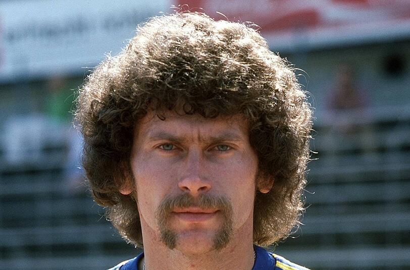 Gelockt ging's auch auf dem Fußball-Feld zu: Paul Breitner.