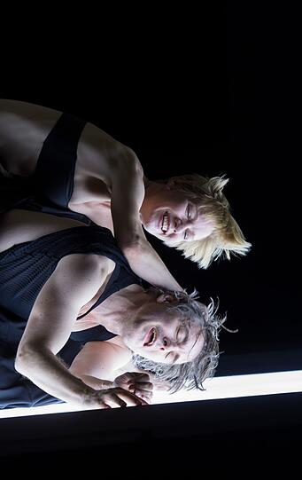 Sandra Hüller und Jens Harzer spielen Kleists "Penthesilea" als Zweipersonenstück.
