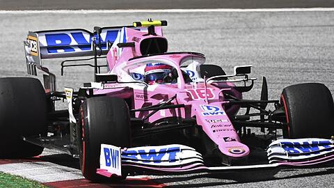 Eine Option für Sebastian Vettel: Racing Point, das Team mit den Rennwagen in pink?.