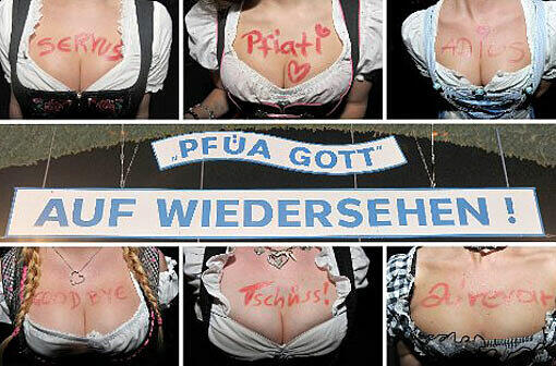 PFÜA GOTT UND AUF WIEDERSEHEN: Das Oktoberfest 2011 ist Geschichte. Die Wiesn lieferte auch in diesem Jahr nicht nur überwältigende Anblicke, sondern auch beeindruckende Zahlen...