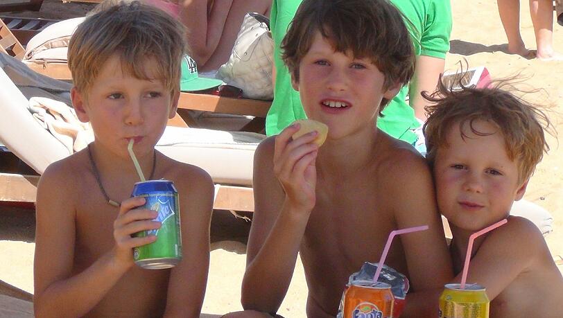 Schöner Urlaub, schlechter Rückflug: die Brüder Karl, Luis und Franz. Schöner Urlaub, schlechter Rückflug: die Brüder Karl, Luis und Franz.