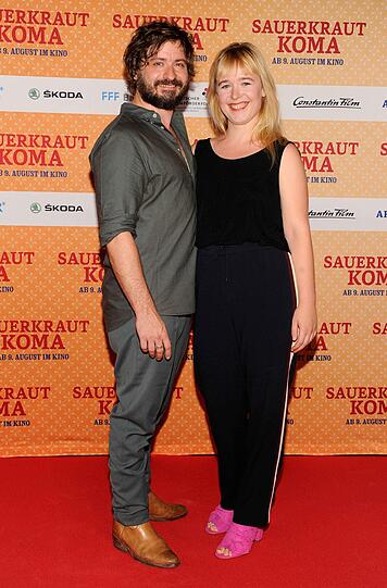 Daniel Christensen mit seiner Freundin Edith Petersen