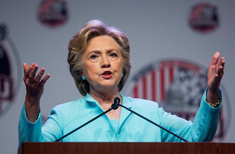 Tritt zu ihrem ersten TV-Duell als Präsidentschaftskandidatin an: Hillary Clinton.