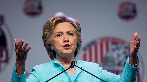 Tritt zu ihrem ersten TV-Duell als Präsidentschaftskandidatin an: Hillary Clinton.