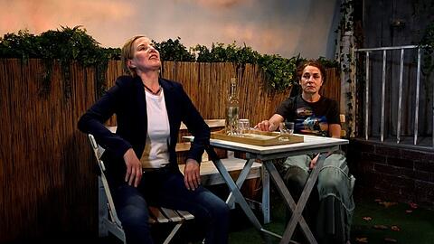 Gabriele Fischer und Adela Florow.