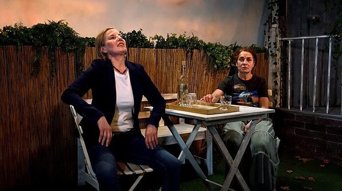 Gabriele Fischer und Adela Florow.