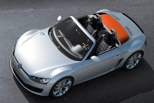 Schicke Öko-Flunder: Das VW Concept BlueSport .