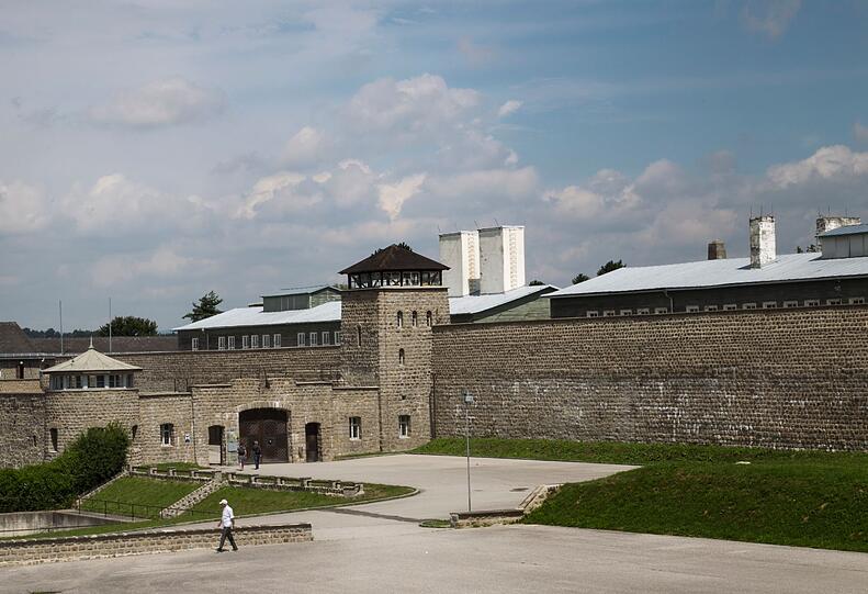 Heute ist das ehemalige Konzentrationslager Mauthausen in &Ouml;sterreich eine Gedenkst&auml;tte.