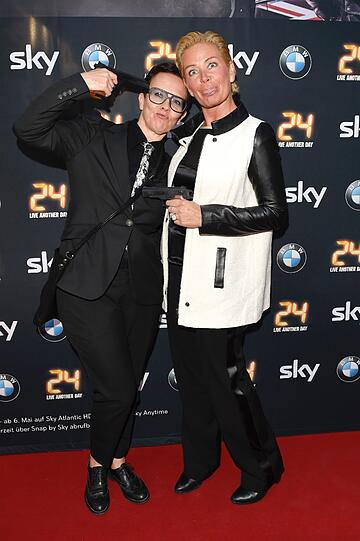 Promis spielen mit Pistolen und Handschellen: Bilder von der "24 - Live Another Day"-Premiere von Sky in München.