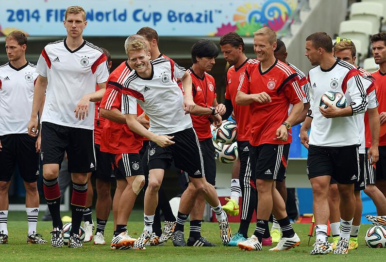 Die Bilder vom Abschlusstraining der DFB-Elf.