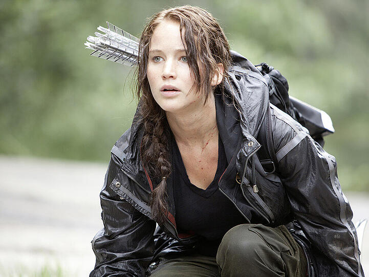 Jennifer Lawrence in "Die Tribute von Panem - The Hunger Games", einem der wohl bekanntesten Filme aus dem Portfolio von Lionsgate