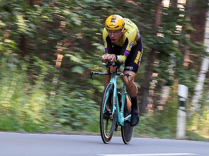 Im Einzelzeitfahren der WM kam Tony Martin nur auf Rang neun. Foto (Archiv): Jan Woitas