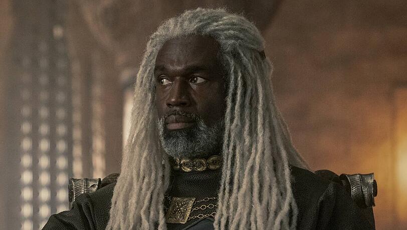Steve Toussaint spielt in "House of the Dragon" die Figur Corlys Velaryon.