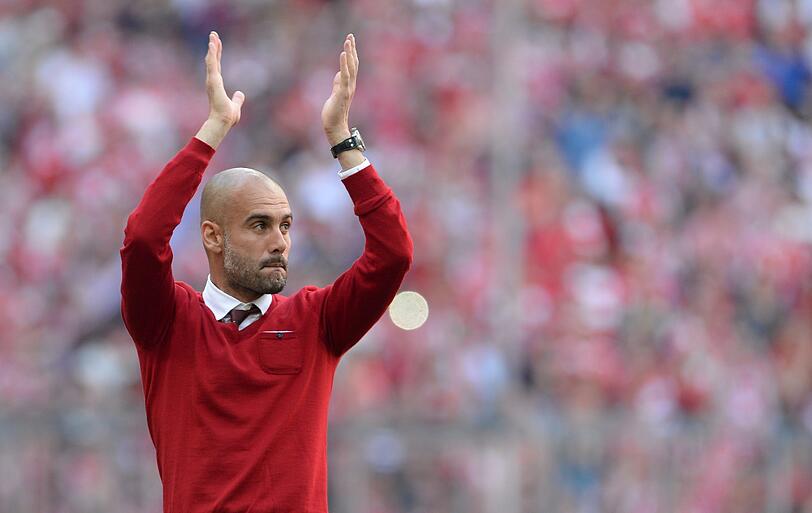 So feiern die Bayern die Meisterschaft. Die Bilder
