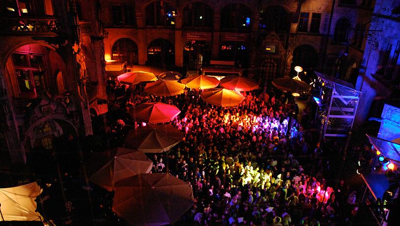 Beim Rathaus Clubbing wird das Münchner Rathaus zur Großraum-Disco. (Archivbild)