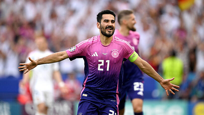 Erlösung: Beim 2:0 gegen Ungarn war Ilkay Gündogan an beiden Toren direkt beteiligt, wurde zum Spieler des Spiels gewählt – und von Julian Nagelsmann gelobt.