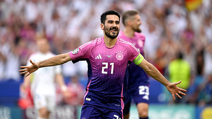 Erlösung: Beim 2:0 gegen Ungarn war Ilkay Gündogan an beiden Toren direkt beteiligt, wurde zum Spieler des Spiels gewählt – und von Julian Nagelsmann gelobt.