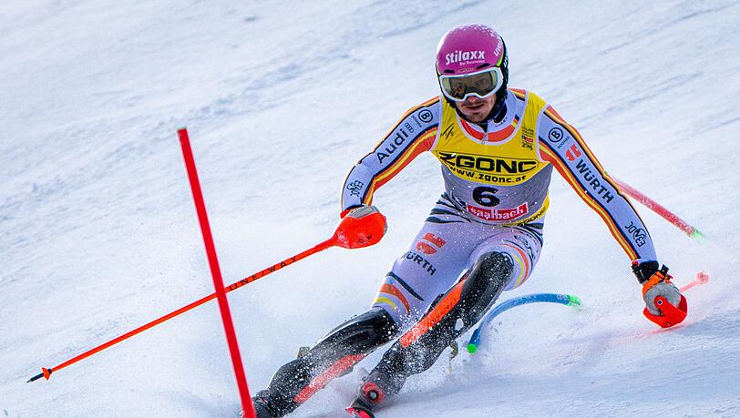 Linus Straßer war die letzte deutsche Hoffnung bei der Ski-WM in Saalbach. Linus Straßer war die letzte deutsche Hoffnung bei der Ski-WM in Saalbach.