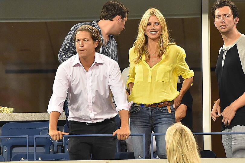 Heidi Klum und Vito Schnabel bei den US-Open 2014