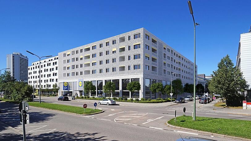 So in etwa soll es an der Tübinger Straße mal aussehen: Ab 2026 sollen Mieter in 100 Wohnungen einziehen.