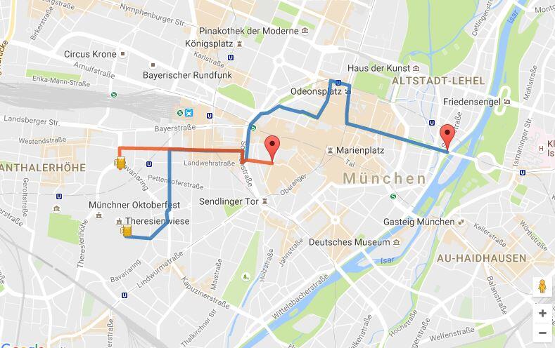 So läuft der Umzug.
