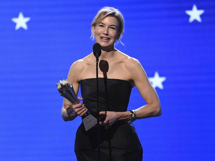 Schauspielerin Reneé Zellweger wurde für "Judy" ausgezeichnet.
