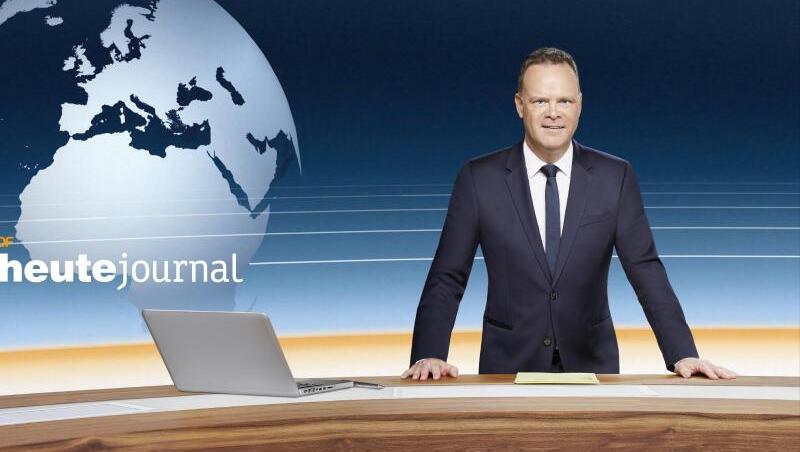 Christian Sievers im ZDF-Studio. Christian Sievers im ZDF-Studio.