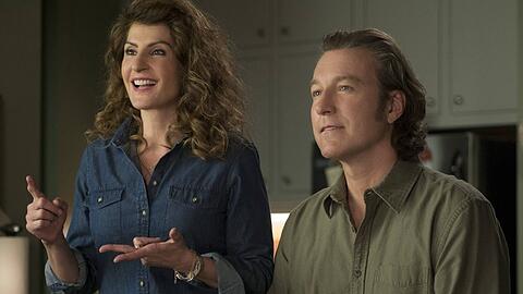 Nia Vardalos und "My Big Fat Greek Wedding"-Ehemann John Corbett.