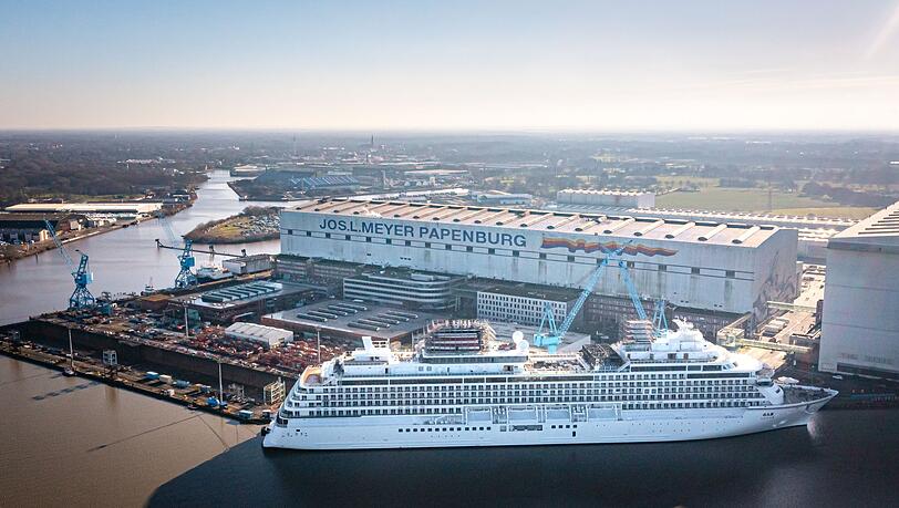 Bund und Land sind mit jeweils 40 Prozent an der Meyer Werft beteiligt. (Archivbild) Bund und Land sind mit jeweils 40 Prozent an der Meyer Werft beteiligt. (Archivbild)