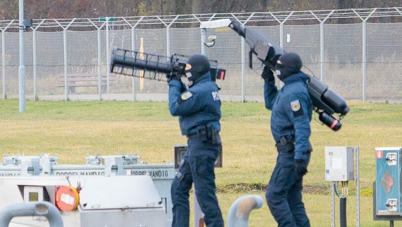 Die Drohnenabwehreinheit der Bundespolizei wurde im Dezember in Dienst gestellt. (Archivfoto) Die Drohnenabwehreinheit der Bundespolizei wurde im Dezember in Dienst gestellt. (Archivfoto)