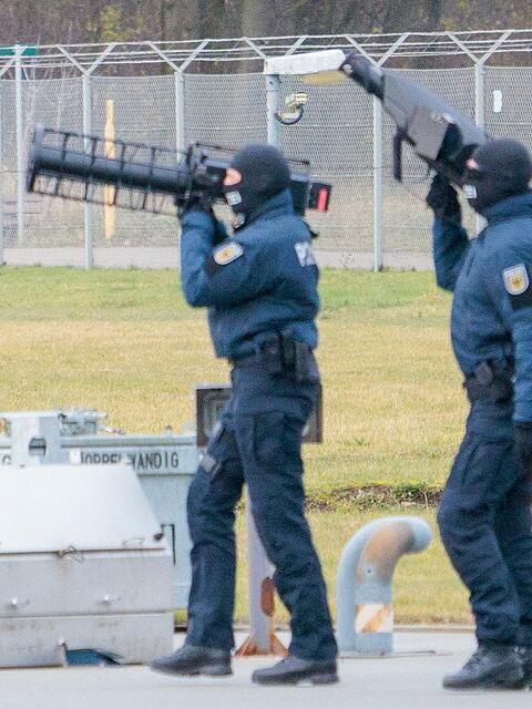 Die Drohnenabwehreinheit der Bundespolizei wurde im Dezember in Dienst gestellt. (Archivfoto)