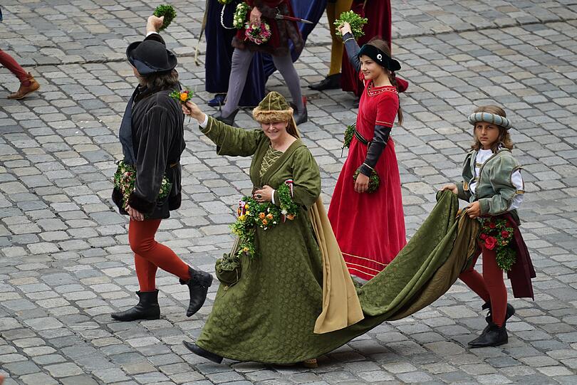 Landshuter Hochzeit 2017 - Der erste Hochzeitsumzug in Bildern