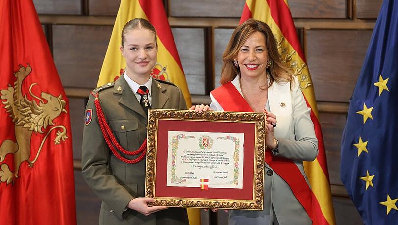 Prinzessin Leonor ist jetzt Ehrenb&uuml;rgerin.