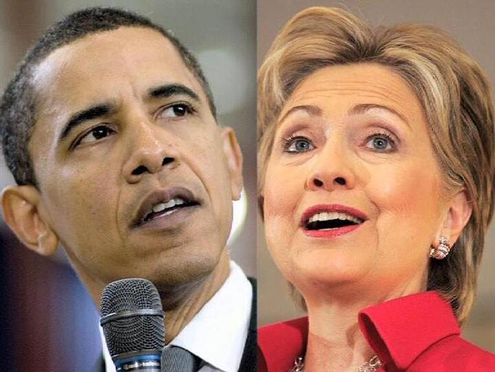 Obama und Clinton kämpfen verbissen um die Nominierung