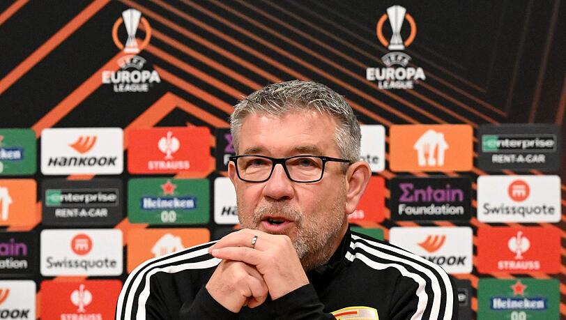 Unions Trainer Urs Fischer gibt sich selbstbewusst.