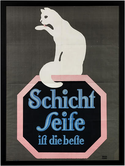Lucian Bernhard "Schicht Seife" (Schätzpreis 2.000 bis 3.000 Euro)
