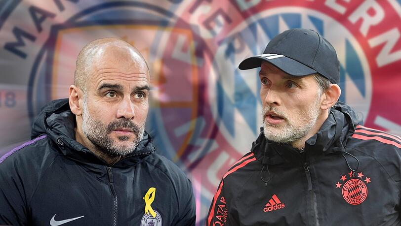 Das Duell der Taktik-Tüftler: Pep Guardiola (l.) gegen Thomas Tuchel. Auch der Katalane hat sich laut Taktik-Experte Thomas Broich immer weiter entwickelt. Das Duell der Taktik-Tüftler: Pep Guardiola (l.) gegen Thomas Tuchel. Auch der Katalane hat sich laut Taktik-Experte Thomas Broich immer weiter entwickelt.
